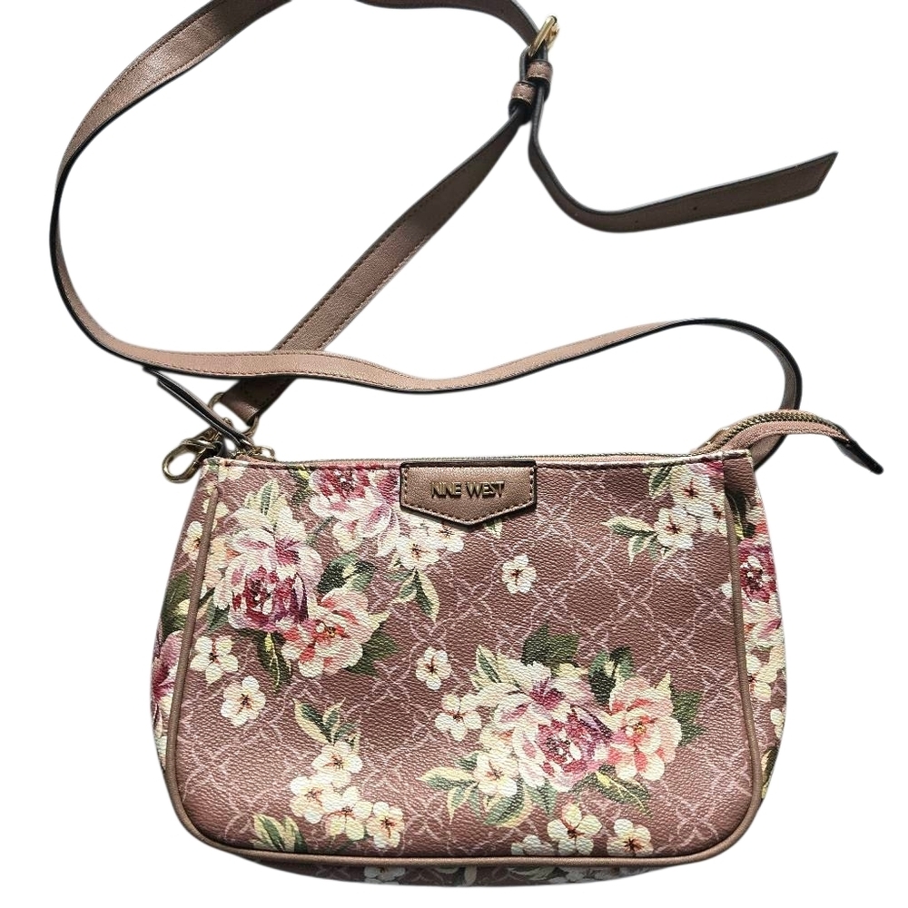 Nine West Floral Crossbody Purse